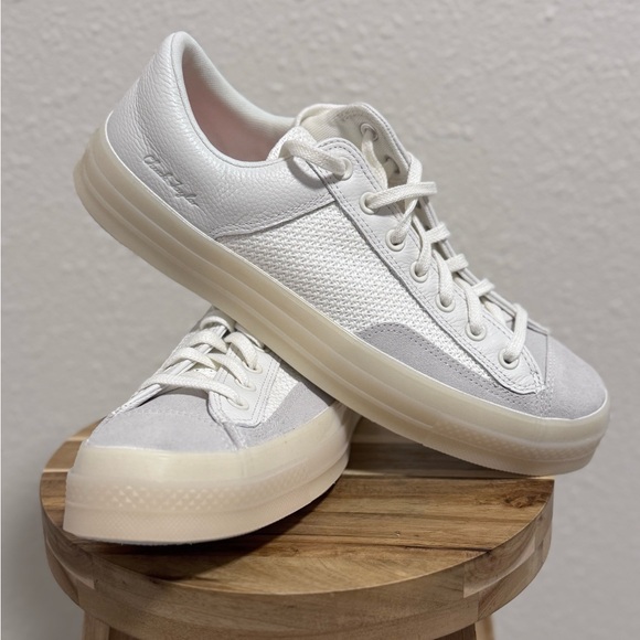 NWT & Box Converse Chuck 70 Marquis Low Top | Vintage White/Fossil Grey EU 46 - Picture 5 of 11